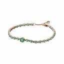 Pulsera Pandora Rose Pavé Brillante Verde