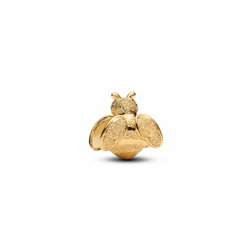 Charm Pandora Mini Abeja Textura Dorada 764524C00
