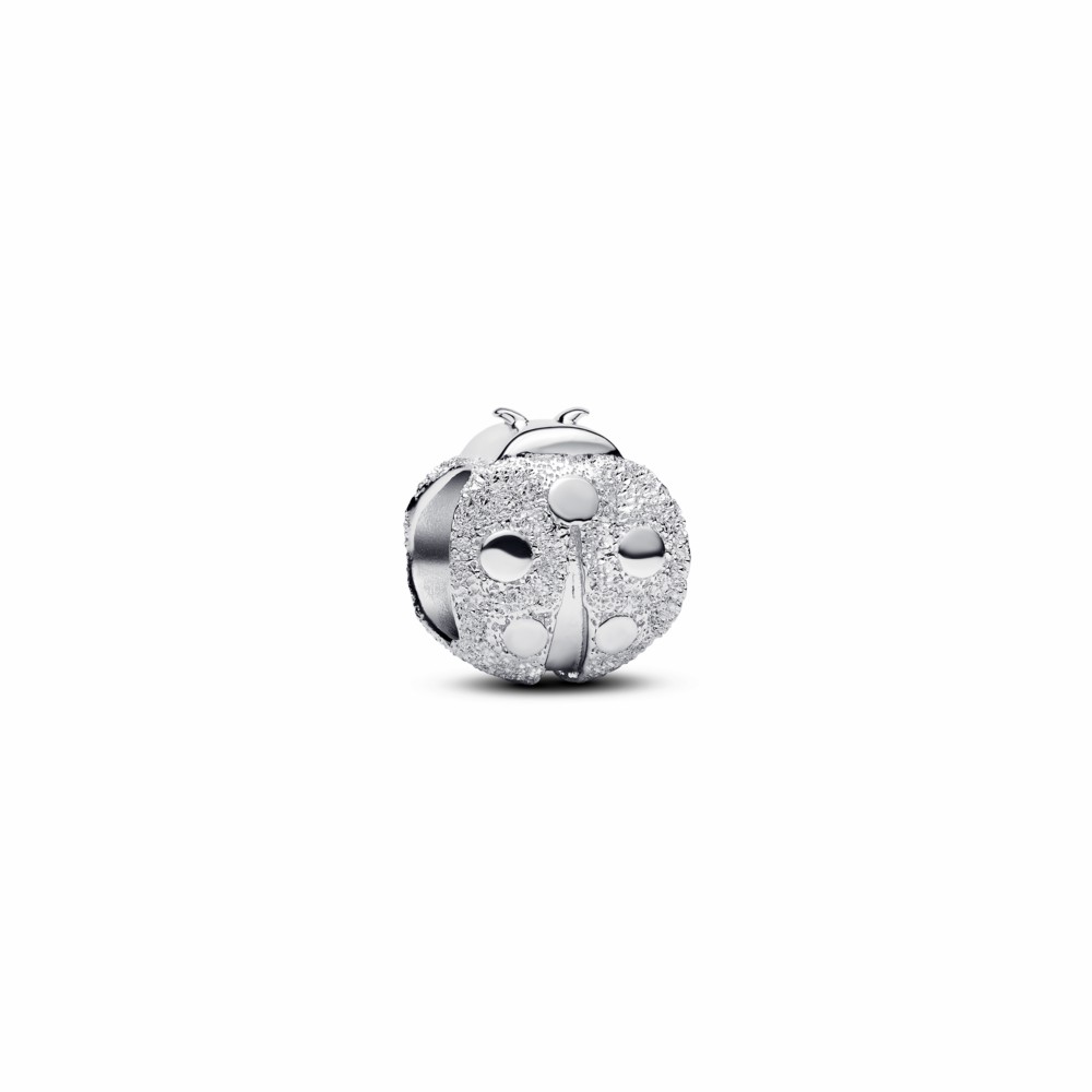 Charm Pandora Mini Mariquita Texturizada Plata794527C00