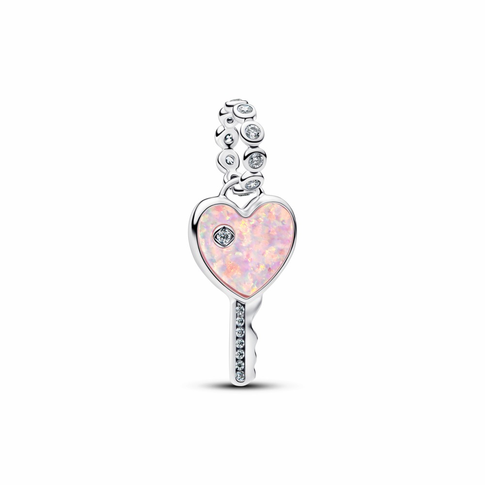 Charm Pandora Colgante Llave Corazón Opalescente 794427C01