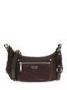 Bolso Guess Marsha Mini Bandolera Cuero Auténtico Marrón HWSG9501720-ESP