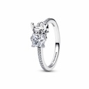 Anillo Pandora Gema y Stitch de Disney Plata de primera ley