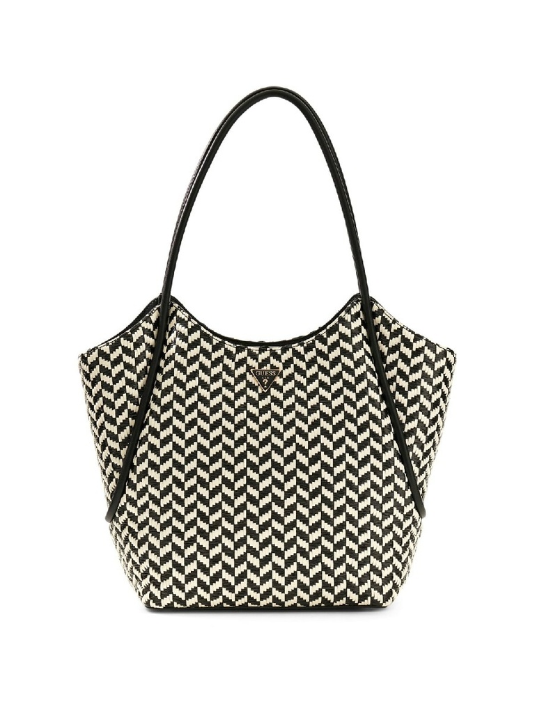 Bolso Guess Tessi 2 en 1 Tote Blanco/Negro HWWG7691230-BML