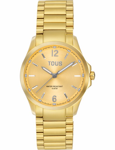 Reloj Tous Drive New IPG Esfera y Brazalete Dorado 3000148500