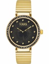 Reloj Tous S-Connect IPG ZRC Negras Brazalete Dorado 3000149700