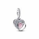 Charm Pandora Colgante Doble Madre Preciosa Plata 794456C01