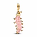Charm Pandora Colgante Oruga Rosa Dorada 764489C01