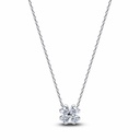 Collar Pandora Trébol de la Suere Brillante Plata 394502C01-45