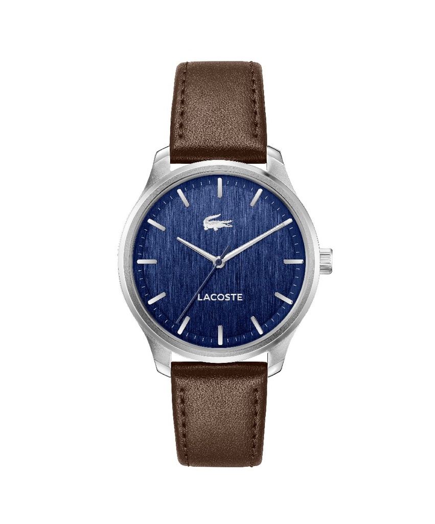 Reloj Lacoste Lisbon Hombre Correa Piel Marrón 2011477