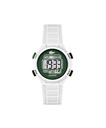 Reloj Lacoste LC33 Digital Niño Silicona Blanco y Verde 2030064