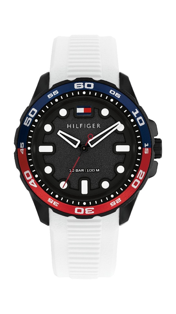Reloj Tommy Hilfiger Regatta Hombre Silicona Blanco 1792264