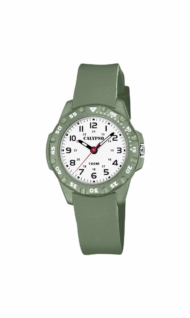 Reloj Calypso Junior Collection Niño Silicona Verde K5821/2