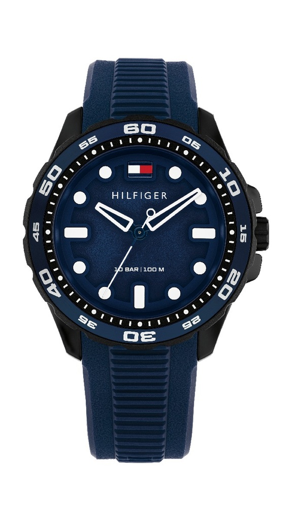 Reloj Tommy Hilfiger Regatta Analógico Hombre Silicona Azul 1792265 