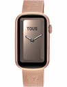Reloj Tous SmartwatchT-Band Mesh Acero y Alumnio IPRG Rosado 3000132400