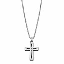 Collar Lotus Style Cruz Acero Inoxidable, Hombre LS2276-1/1
