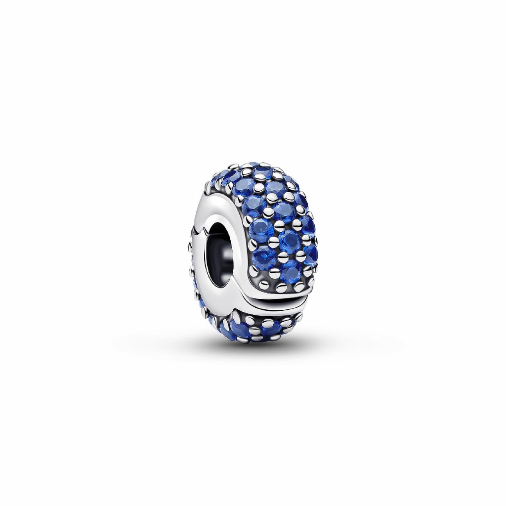 Charm Pandora Clip Gemas Azul Real 794700C01
