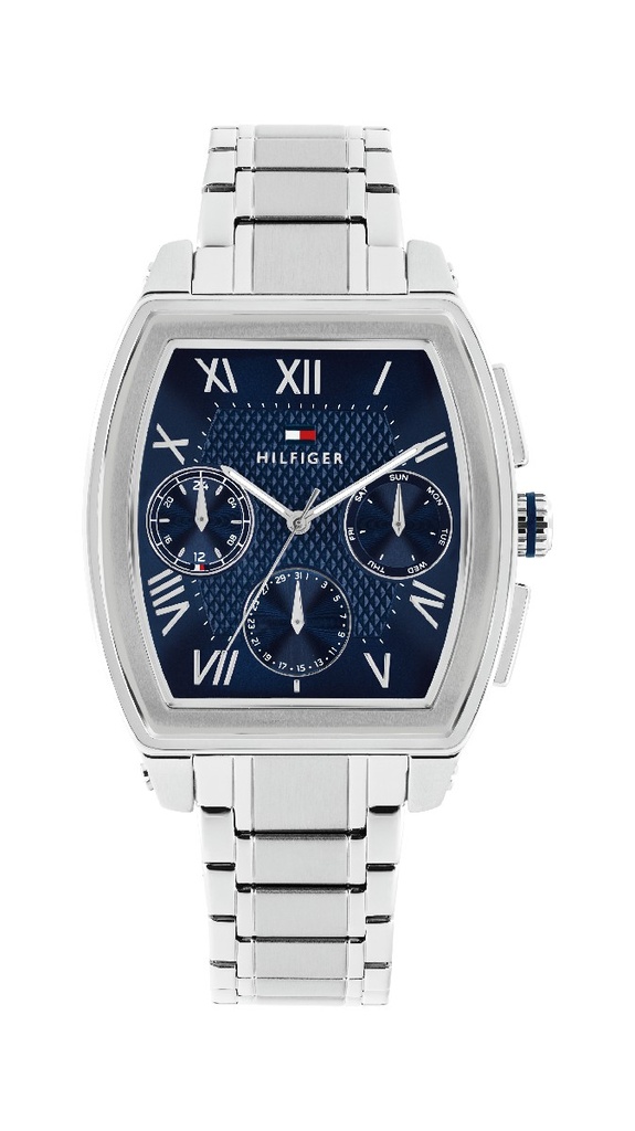 Reloj Tommy Hilfiger Oxford Hombre Acero Crono Esfera Azul 1710763