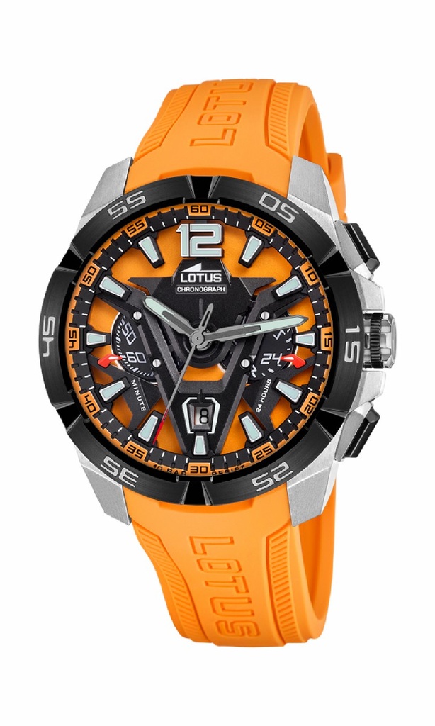 Reloj Lotus Vortex Hombre Silicona Naranja 18944/3