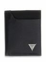 Cartera Guess Berna Trifold Hombre Negra SMBEHNLEA04-BLA