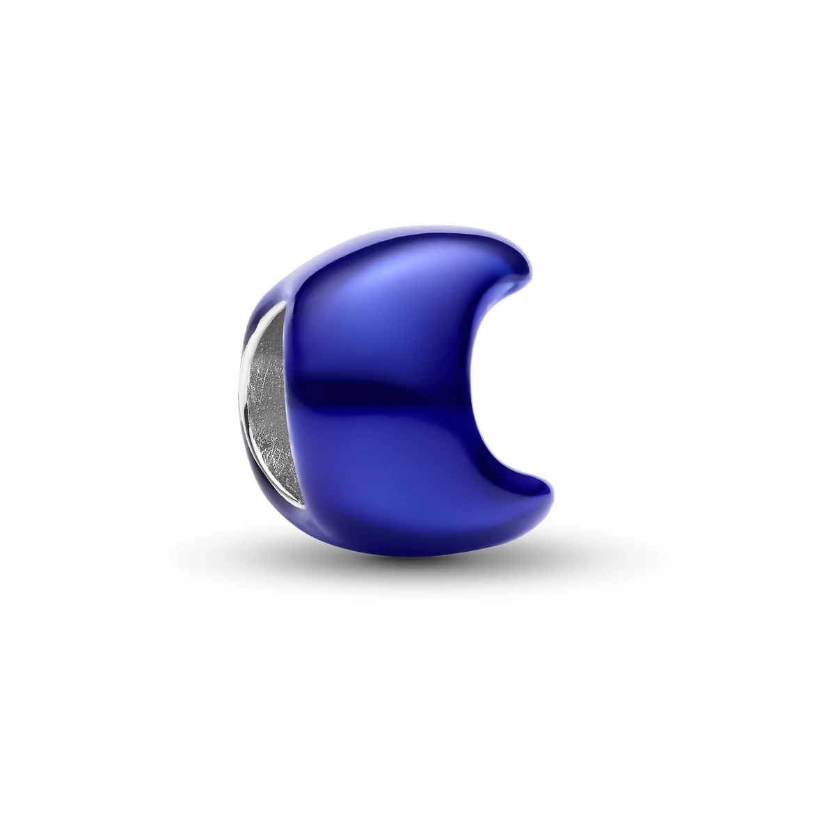 Charm Mini en plata de ley Luna Azul