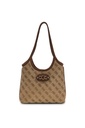 Bolso Guess Samantha Mini Tote marrón HWJG2313750-LGW