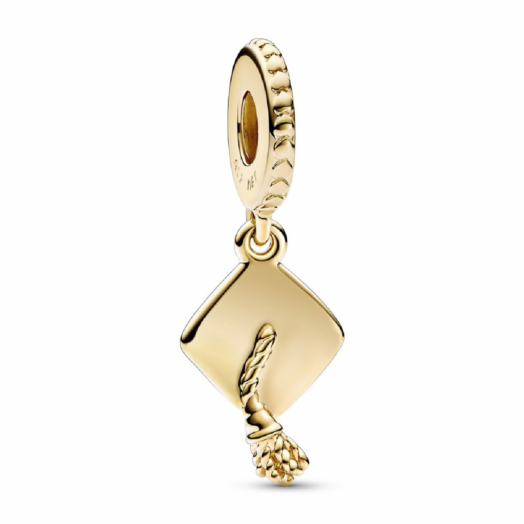 Charm  Pandora Colgante Birrete de Graduacion Dorado 761892C00