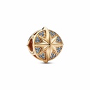 Charm Pandora Shine Insignia Capitán Marvel con circonitas azules