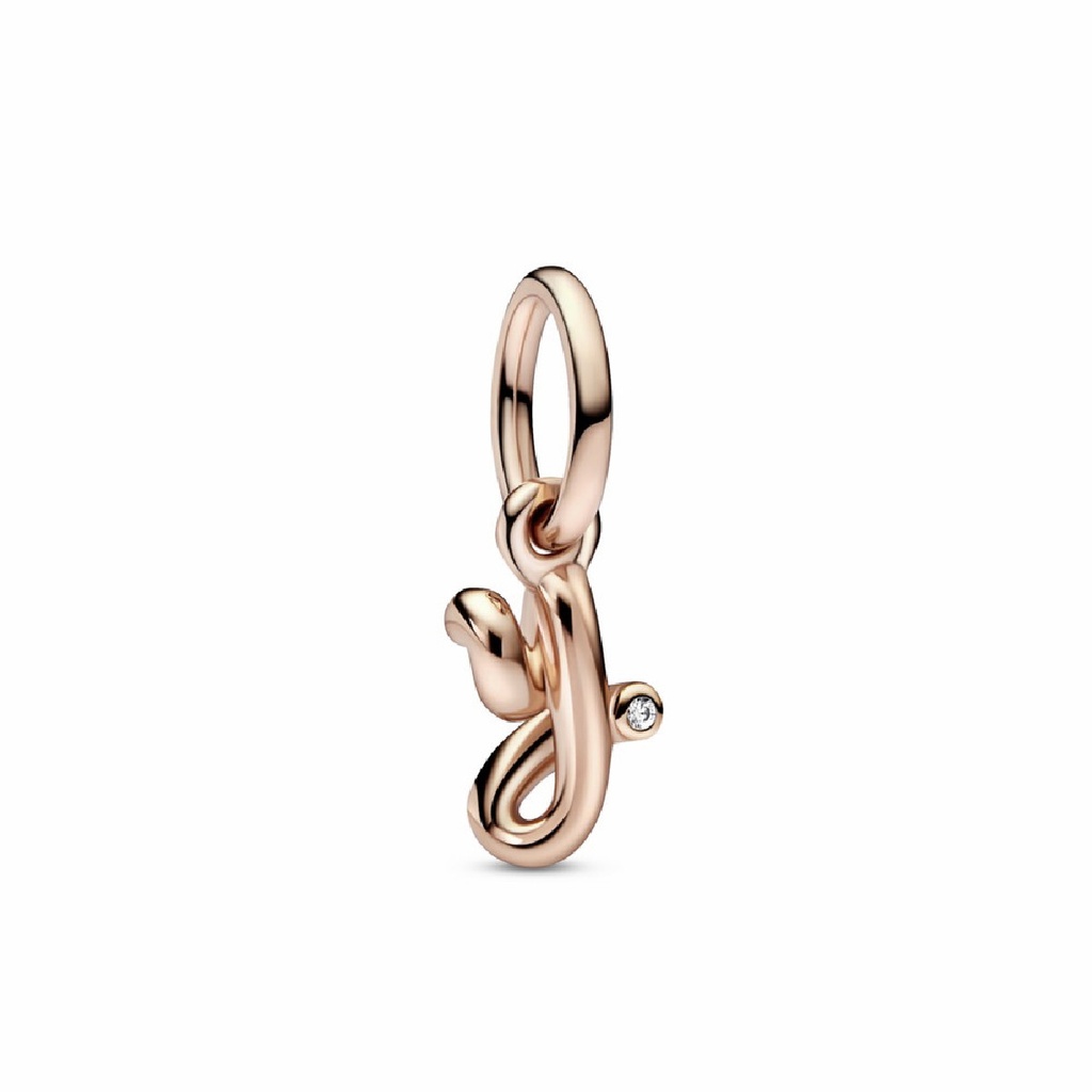 Charm Colgante Pandora rose Letra Minúscula y del Alfabeto 782458C01