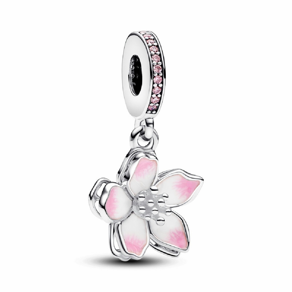 Charm Pandora colgante flor de cerezo