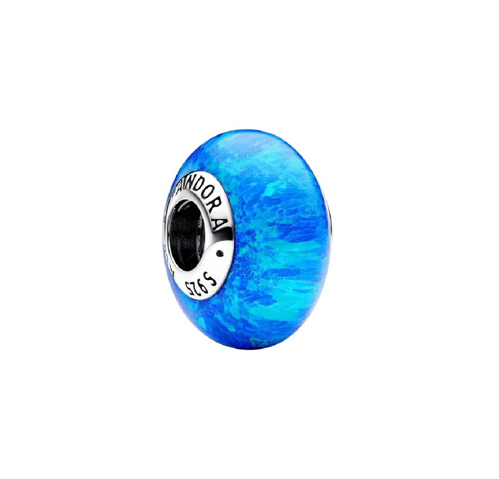 Charm Pandora Océano Opalescente Azul Profundo