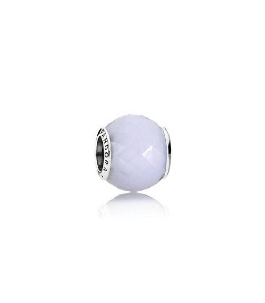 Charm Pandora Cristal Murado Facetado Blanco