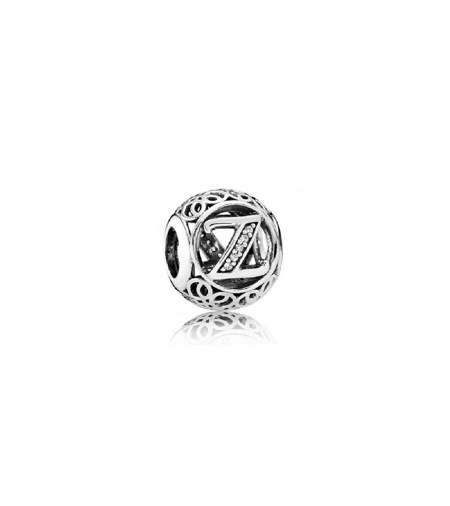 Charm Pandora Letra Vintage Z