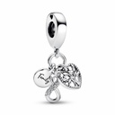 Charm Pandora Colgante Triple Infinito Familia