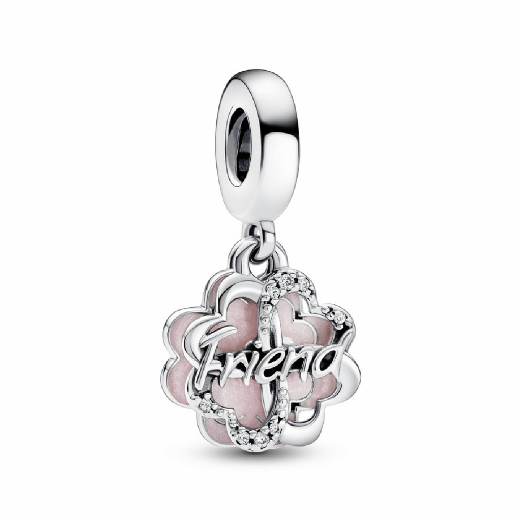 Charm colgante Pandora Trébol Cuatro Hojas de la Amistad