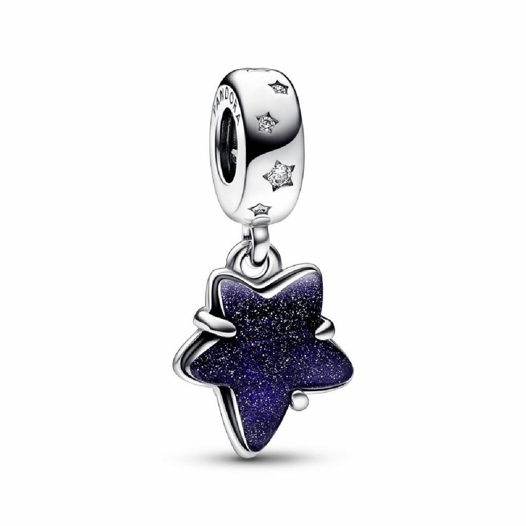 Charm colgante Pandora de Murano Estrella de Galaxia Celestial