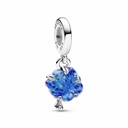 Charm Pandora Árbol Familiar cristal azul