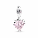 Charm colgante Pandora Árbol de la Familia y Corazón Rosa 792654C01