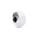 Charm Pandora Amor & Mamá Cristal Murano blanco 792655C00