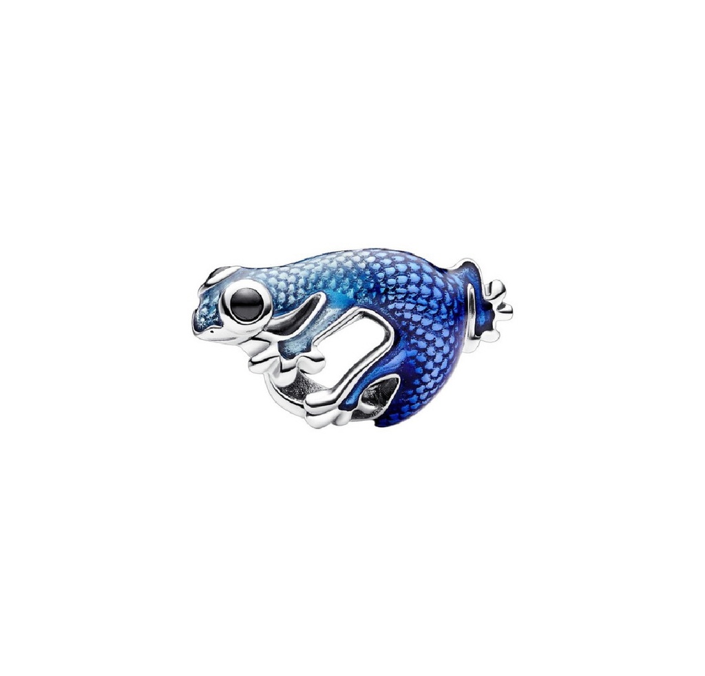 Charm Pandora Geco Azul Metálico 792701C01