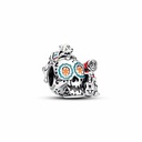 Charm Pandora Calavera de Miguel y Dante de Coco de Disney Pixar que brilla en la oscuridad 792817C01