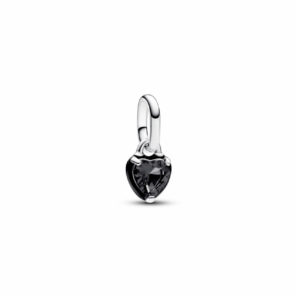 Mini colgante Pandora ME Chakra Corazón Negro