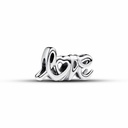 Charm Pandora Love Escrito a mano