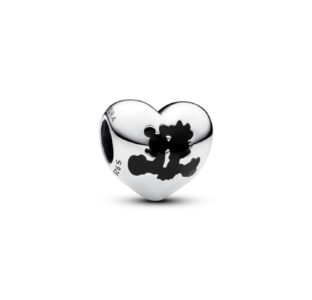 Charm Pandora Corazón Mickey Mouse & Minnie Mouse Disney
