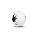 Charm Pandora Mini Cristal de Murano Blanco 793118C00