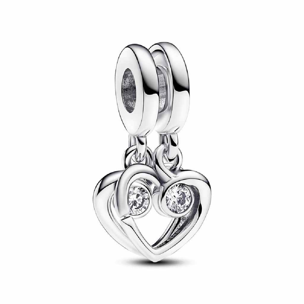 Charm Pandora colgante divisible Forever & Always