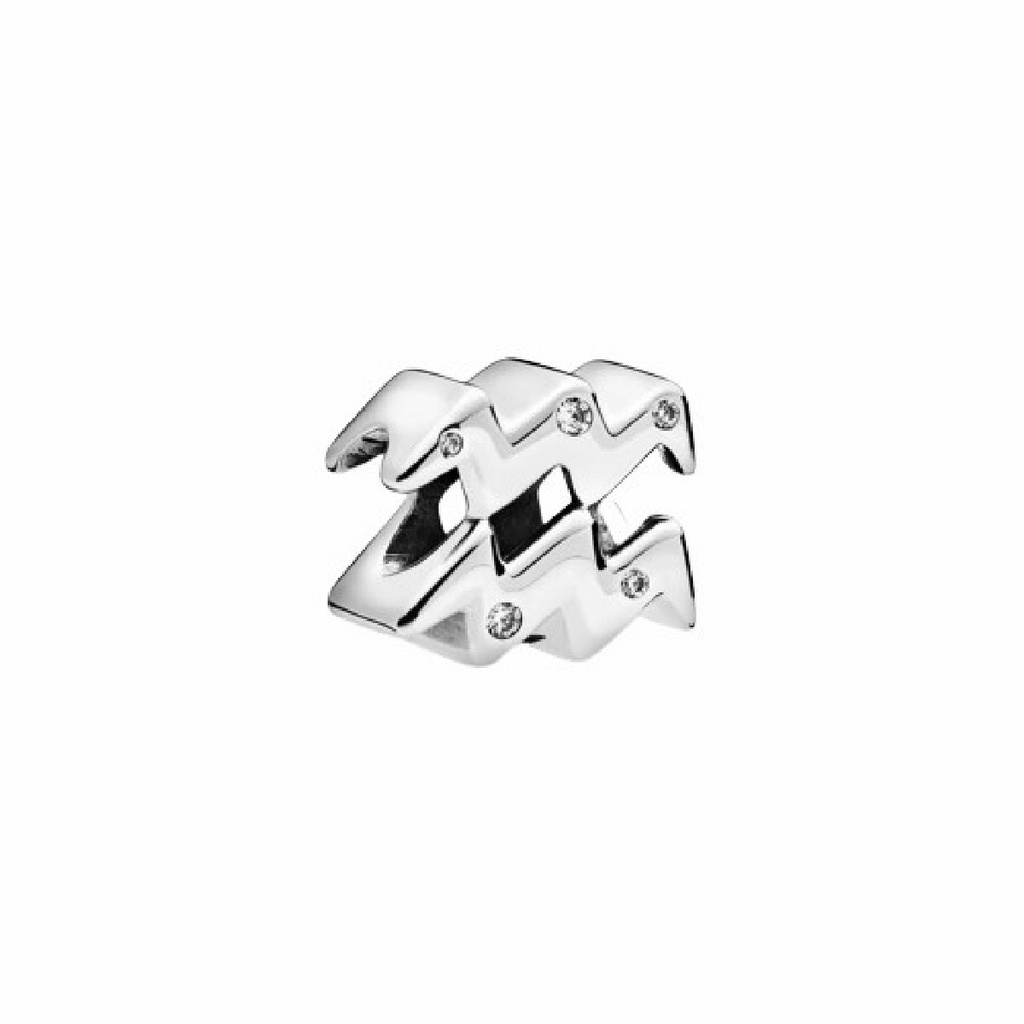 Charm Pandora Signo Zodiaco Acuario Circonitas Transparentes 798415C01