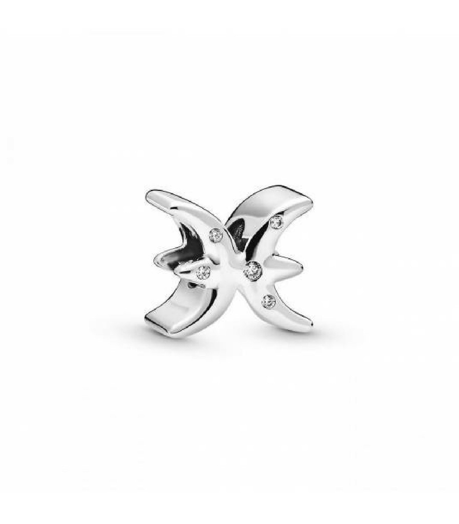 Charm Pandora Signo Zodiaco Piscis circonitas transparentes 798426C01