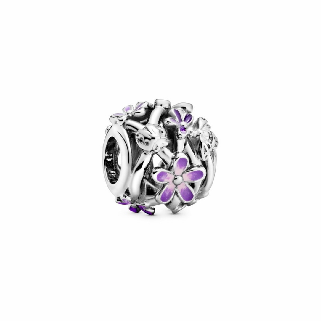 Charm Pandora Margarita Púrpura Filigrana 798772C02