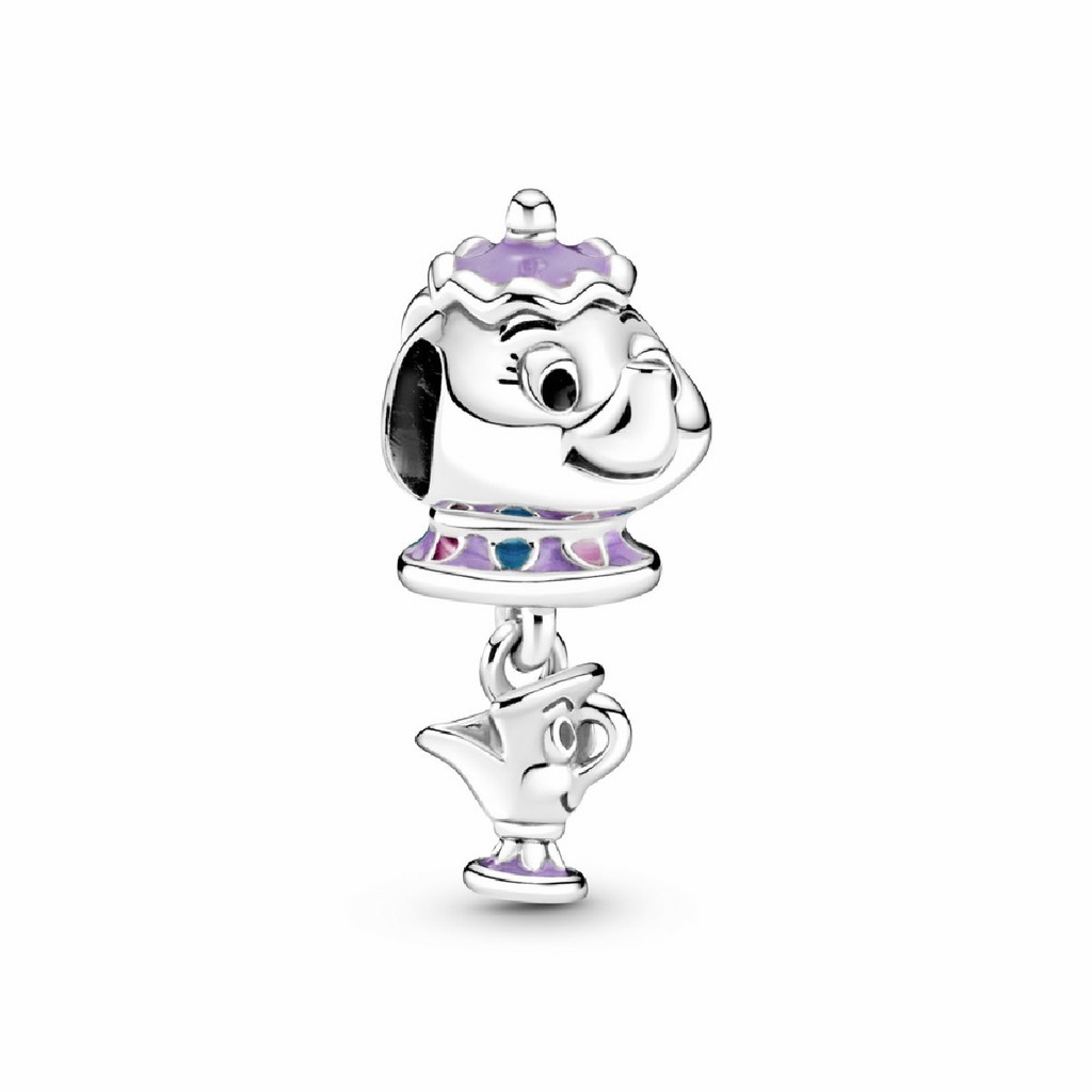 Charm Colgante Pandora Sra. Potts y Chip La Bella y la Bestia de Disney 