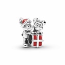 Charm Pandora Caja de Regalo de Mickey y Minnie